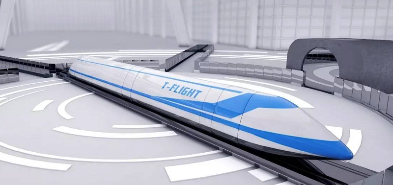 Blueprint of China's future advanced maglev train